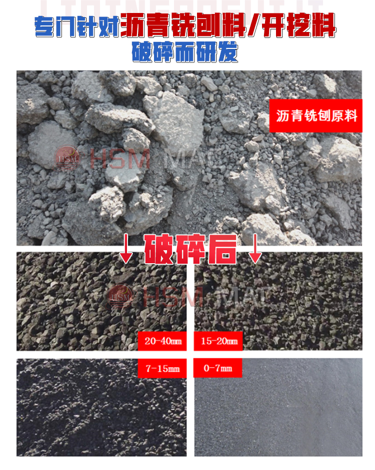 齒輥瀝青再生料破碎機(jī) 齒輥瀝青再生料破碎機(jī)